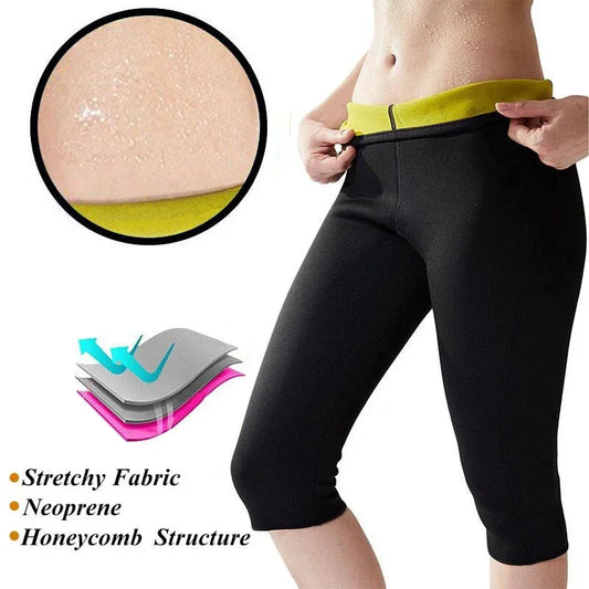 Women Slimming Sauna Shirts Shaper Weight Loss Hot Sweat Suit Waist Trainer Neoprene Workout Tops Pants Gym Training Shorts Sets